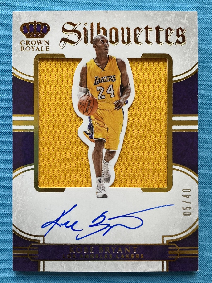 Panini Kobe Bryant コービー 直筆サインカード AUTO Kobe Bryant Auto Autographed Jersey Patch 2015 Panini Crown