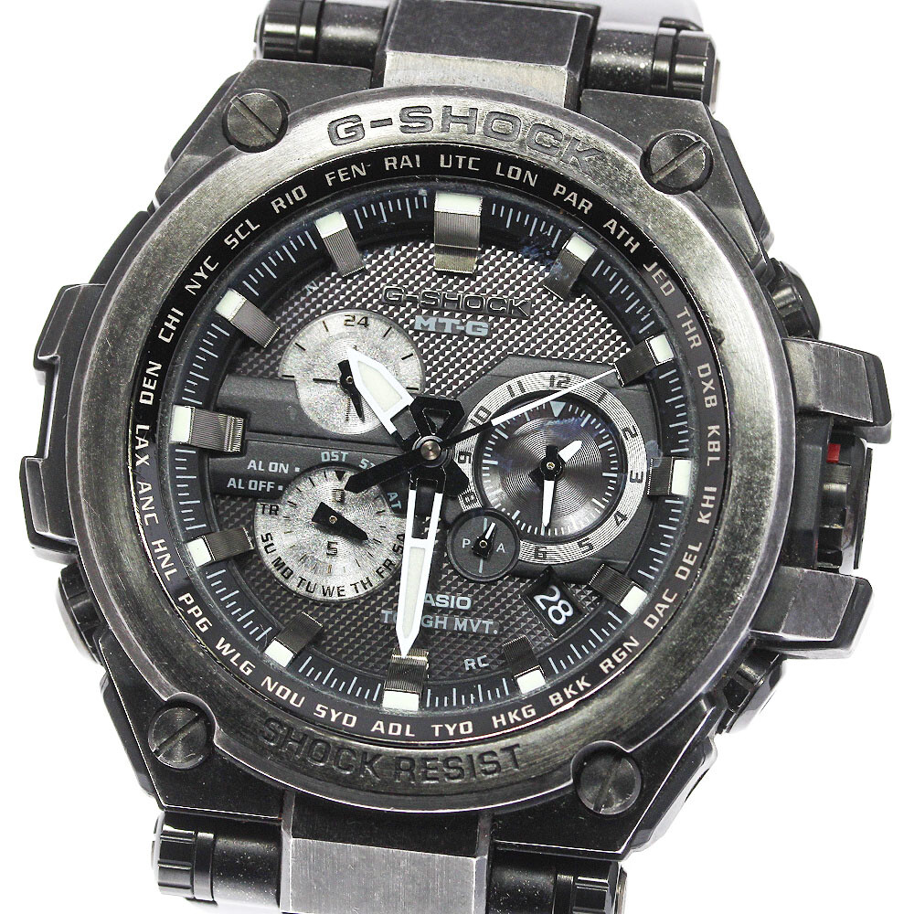CASIO G-SHOCK MTG-S1000V-1AJF Date black Dial Solar Powered CASIO G-SHOCK MTG-S1000V-1AJF Date black Dial Solar Powered