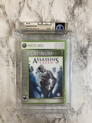Assassin's Creed Xbox 360 Platinum Hits WATA 9.8 / A++ Sealed Video Game