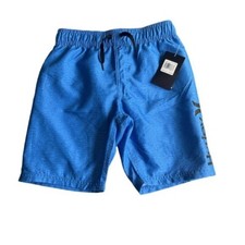 NWT Hurley Boys Swimsuit Bathing Suit Trunks 7.5 inseam Size Small