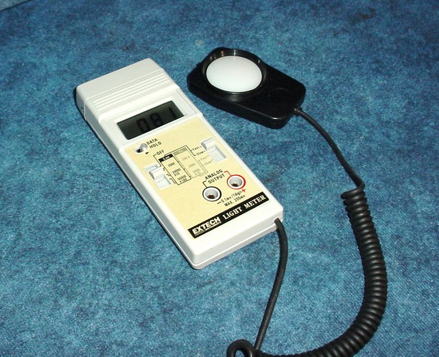 Extech Foot Candle/Lux Light Meter w/Analog Output&Fast/Slow Response