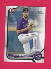 50 card lot of 2022 Bowman Draft #31 Carson Palmquist - Rockies - 10 available