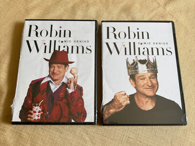 Robin Williams ''Comic Genius'' Volumes 1 & 2 - 12 DVD Set - Time Life Exclusive