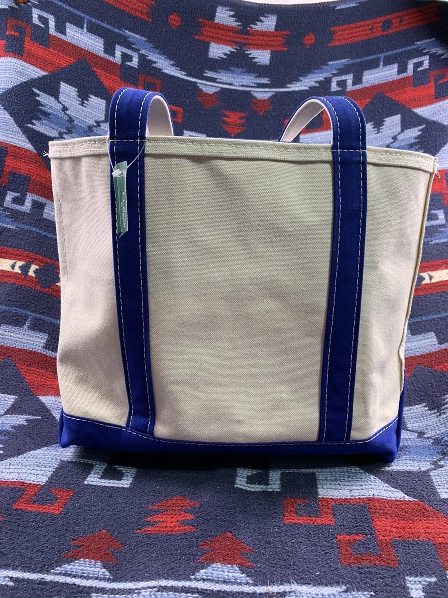 L.L.Bean Boat and Tote Medium Blue Trim / Long