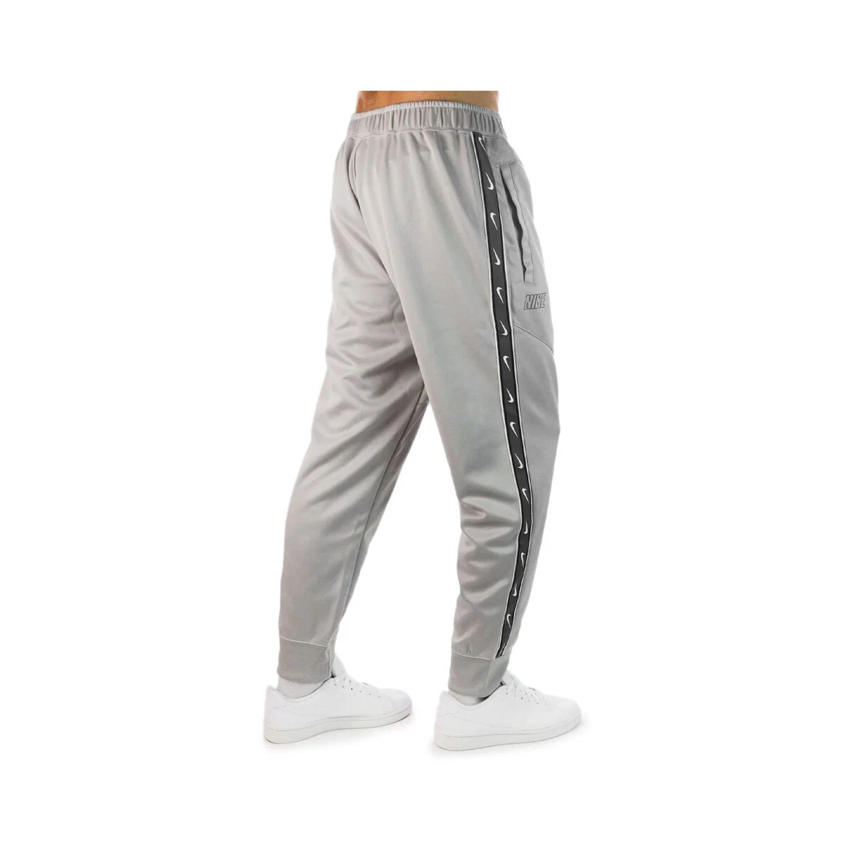 Nike Men s Sportswear Repeat Joggers DX2027 012 Light Iron Ore Black SZ XS 2XL