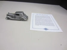 Lot #3 Danbury Mint 1936 ALVIS SPEED 25 SB Pewter Classic Cars of the World