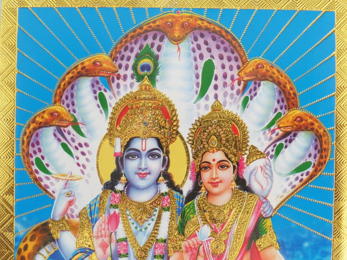 Lakshmi And Vishnu The Shiva Tribe Maa Lakshmi Is The Eternal