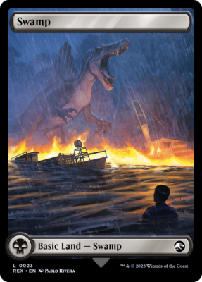 Swamp, The Lost Caverns of Ixalan Jurassic World Collection, MTG