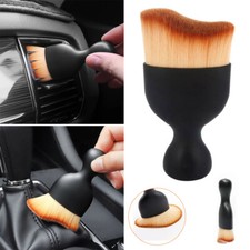 2x Car Interior Cleaning Soft Bristle Brush Instrument Panel Crevice Dust Clean