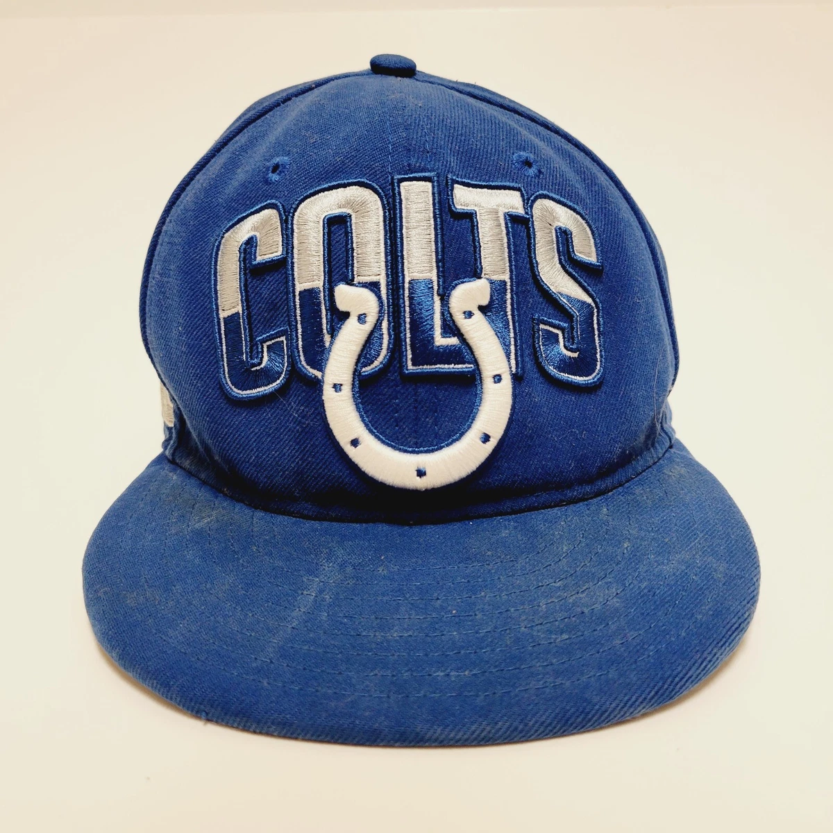 NFL Indianapolis Colts Hat New Era 59FIFTY Blue Baseball Cap Men s