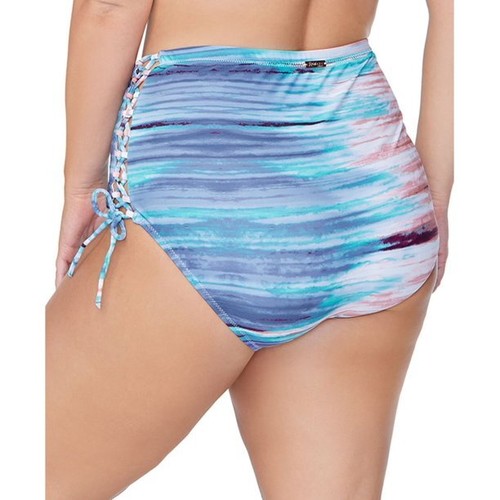 NWT Raisins Curve Trendy Plus North Shore Swimsuit Bikini Bottom 16W pse0222a - 第 2/2 張圖片