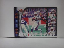 2000 Ultra Instant Three Play Patriots Football Card #11 Tony Simmons