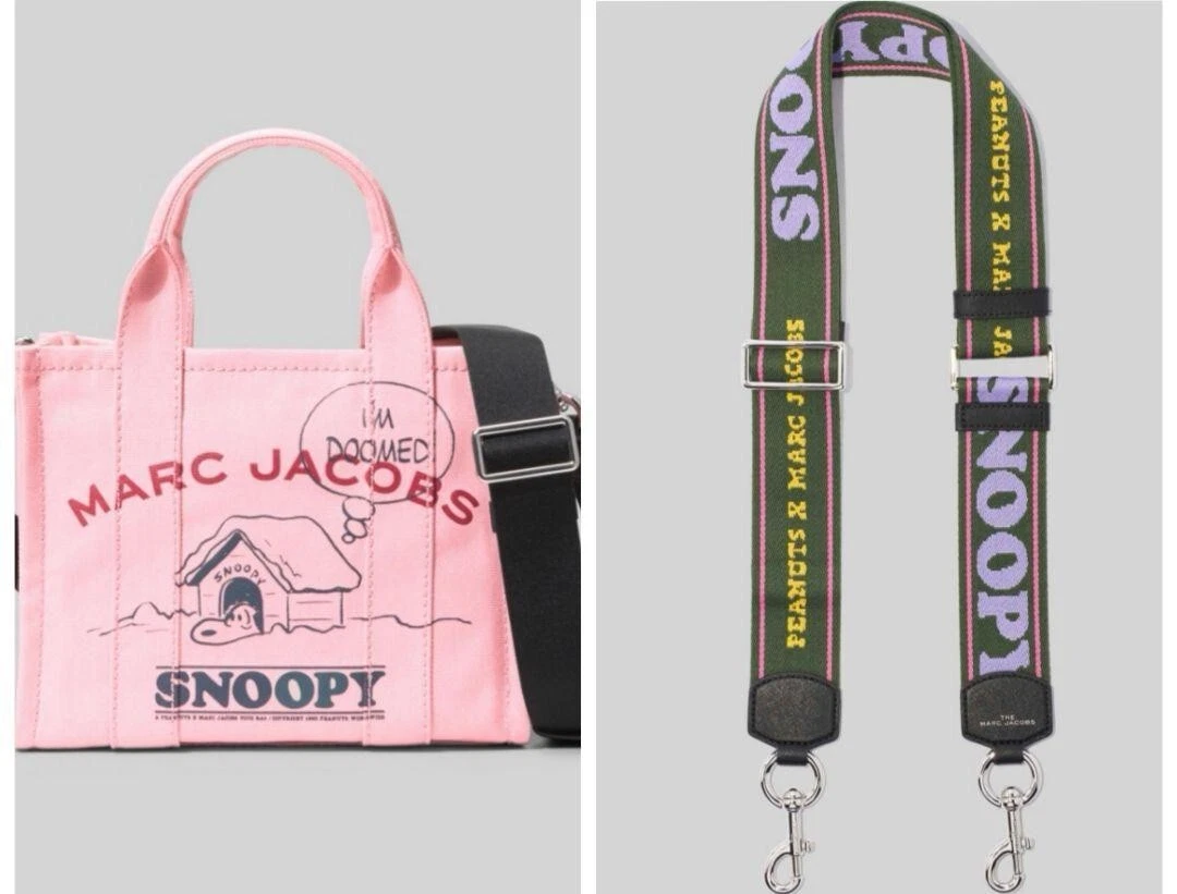 Marc Jacobs x PEANUTS Collaboration Snoopy THE MINI TOTE BAG