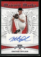 2024 Panini Crusade Majestic Marks Jonathan Papelbon #MM-JP Auto