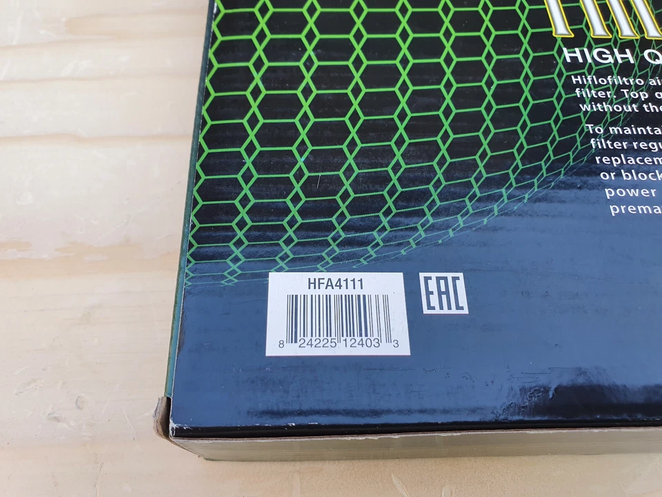 Filtro de aire Hiflo HFA4111 Yamaha GPD125 A N-Max 2DS5 15-19 Foto 4 de 4