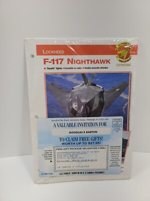 Lockheed F-117 Nighthawk Number 5 Group 6 Aircraft of the World Liberty Avenue