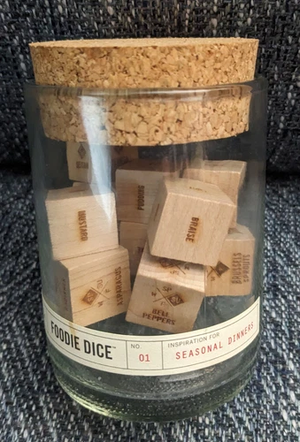 Two Tumbleweeds Foodie Dice: Play with your food - Kickstarter+ Edition