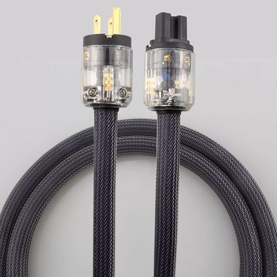 Hi-end 4N OFC Copper Power Cable US EU AC Power Cable Schuko Audio Power Cable