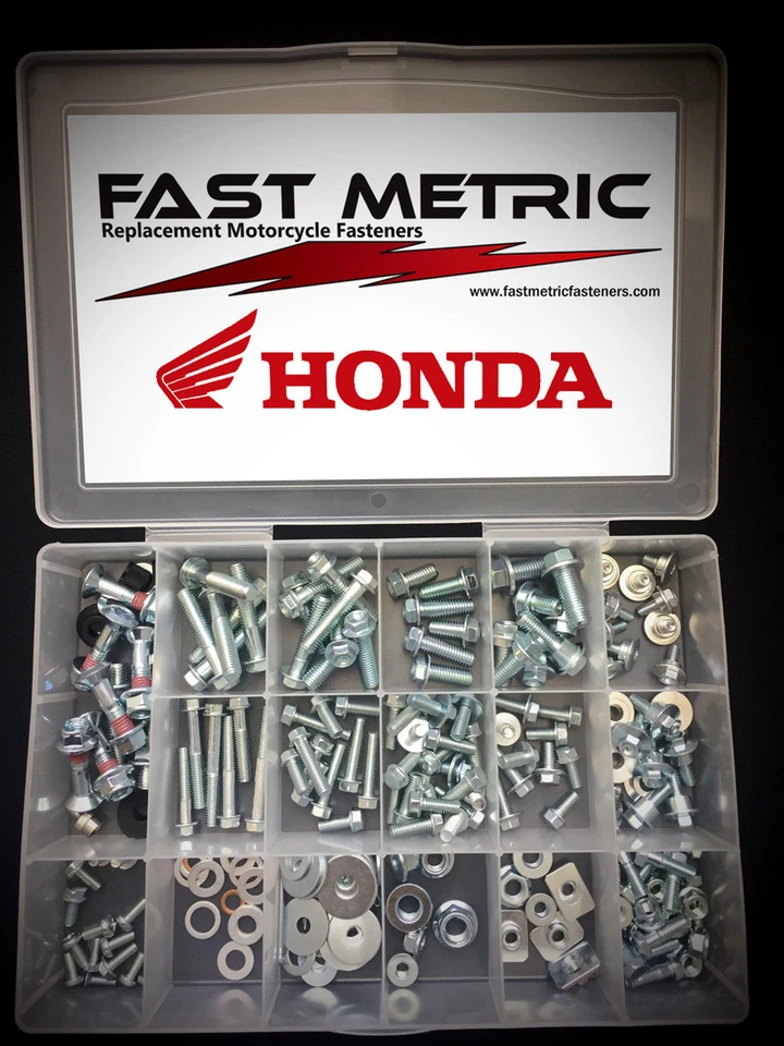 Kit de herrajes HONDA CR CRF 191 piezas CRF250R CRF450R CR85 CR125 CR250 CR500 Foto 2 de 4