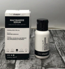 2PK The INKEY LIST Niacinamide Serum Controls Oil  Redness Treat 30ml/1oz New