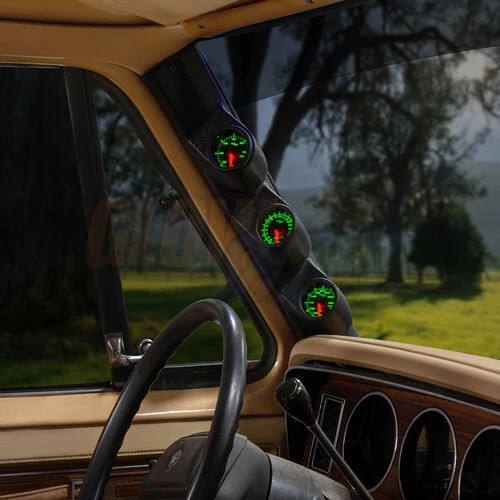 Medidores de temperatura B7 Boost EGT Trans + triple cápsula para 86-93 Dodge Ram 1ª generación Cummins Foto 3 de 4