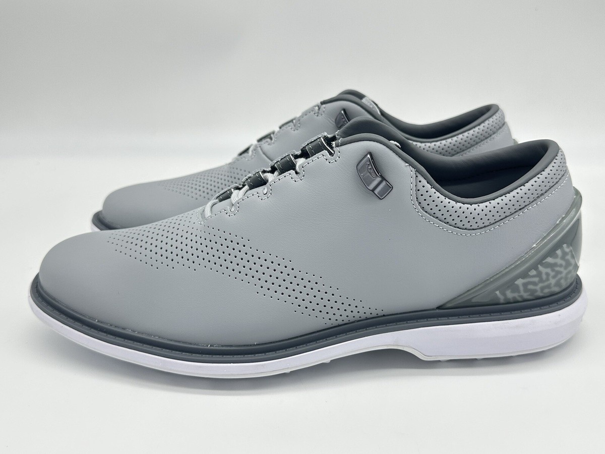 Nike Air Jordan ADG 4 Men's Size 8.5 Wolf Grey White Golf Shoes
