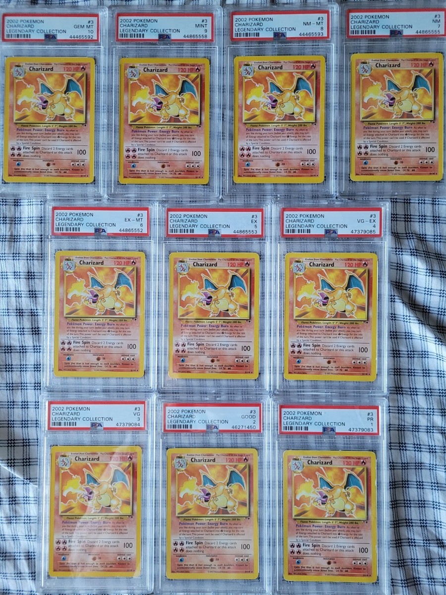 初期レア ポケモンソフビ 91体まとめ売り Pikachu Charizard 2002 Pokemon Charizard Legendary Collection PSA 1-10 Collection 10
