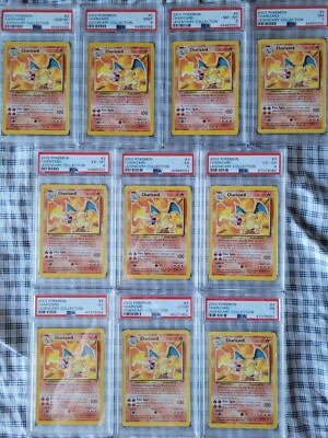 2002 Pokemon Charizard Legendary Collection PSA 1-10 Collection 10
