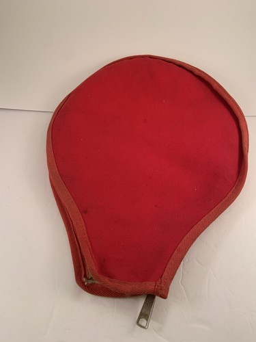 Vibrant 1960s-70s Mid-century Floral Needlepoint Tennis Racquet Zip Cover - Picture 2 of 15