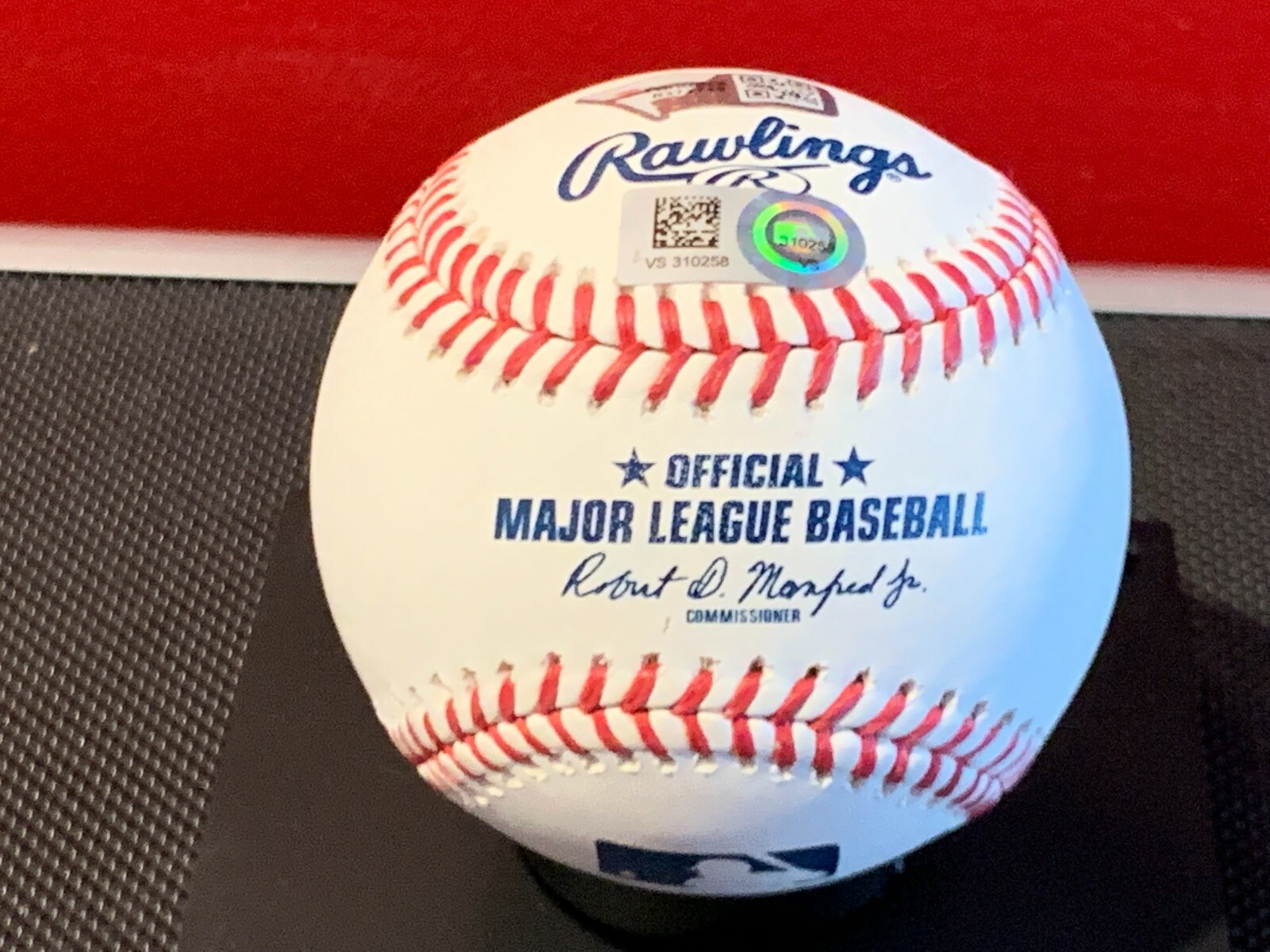 Keston Hiura Signed OML Rawlings Baseball Fanatics & MLB Milwaukee Brewers - Picture 4 of 5