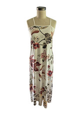 Floral Maxi Slip Dress Occasionwear Size Small