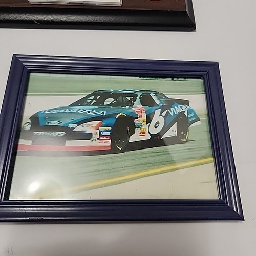 NASCAR Mark Martin Number 6 Wooden Wall Plaque 9x7 Lot - Picture 14 of 21