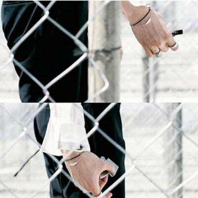 ★BTS Vさん着用★A BIT MOR★layer chain bracelet★日本未入荷 A BIT MOR】layer chain bracelet〜BTS Vさん着用☆日本未入荷