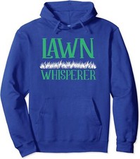 Lawn Whisperer Funny Grass Mower Gardener Gift Unisex Hooded Sweatshirt