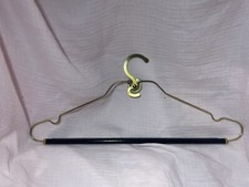 Vintage Aluminum And Wood Folding Clothing Hanger 4 Total