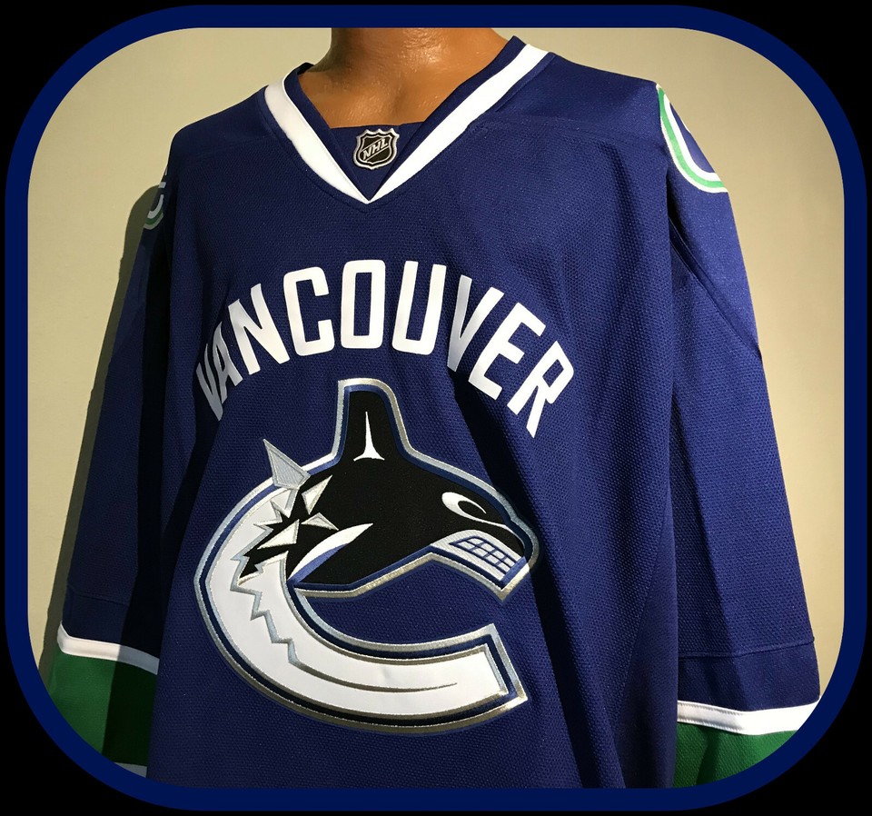 VINTAGE 2012 VANCOUVER CANUCKS REEBOK PREMIER ROAD JERSEY ADULT 4XL NEW ...