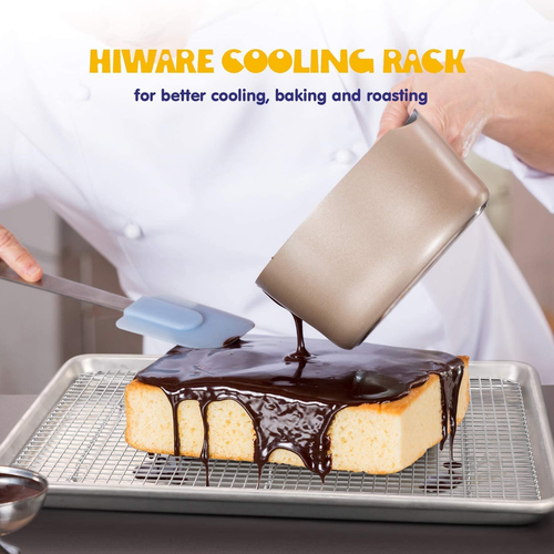 2-Pack Cooling Racks for Baking - 10" X 15" - Stainless Steel Wire Cookie Rack F - Picture 5 of 12