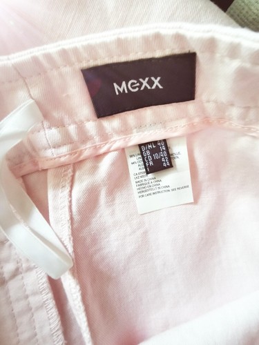 Vintage Mexx Linen/Cotton 14 Chinos New - Picture 6 of 6