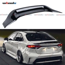 GLOSSY BLACK R STYLE DUCKBILL TRUNK SPOILER FOR 2020-2024 TOYOTA COROLLA SEDAN