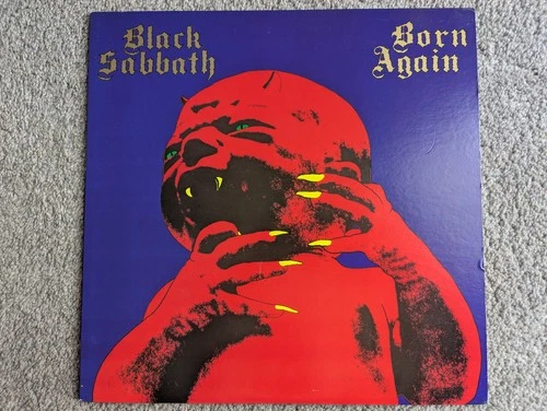 Black Sabbath - Born Again - Rare Japanese LP 1983 NM Vinyl - Has Insert, No OBI