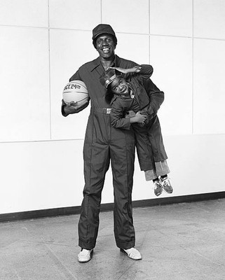 Diffrent Strokes Meadowlark Lemon as himself Gary Coleman as Arnol- Old Photo