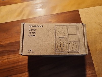 Outlet Timer, NEARPOW Multifunctional Programmable Timer with Countdown Openbox
