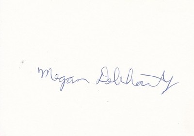 OLYMPIA 1992: Megan DELEHANTY (CAN) orig.Autogramm   OLYMPIASIEGERIN  Rudern