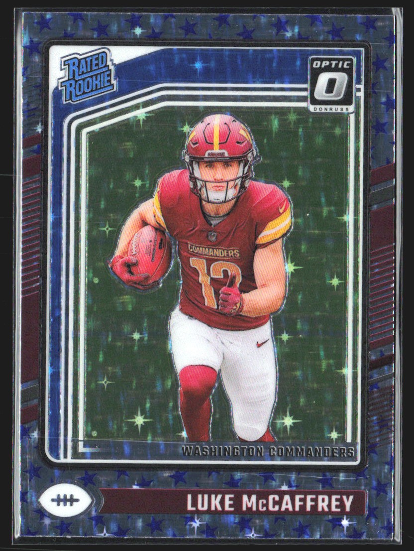2024 Panini Donruss Optic Luke McCaffrey Rookie #268