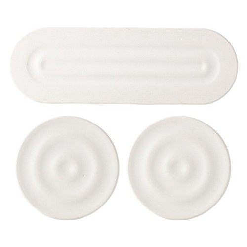 Elegant 3Pcs Diatomite Stone Trays for Moisture Control and Home Organization - Picture 2 of 19
