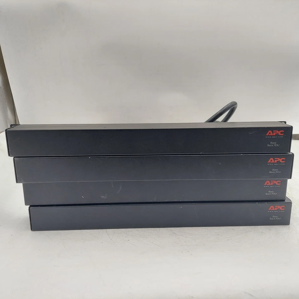 LOTE DE 4 APC AP9563 120V 20A 1U Unidad Básica de Distribución de Energía en Rack Foto 4 de 4