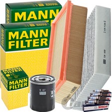 MANN FILTER INSPEKTIONSPAKET passend für SMART FORFOUR 454/64-122 PS 1.1+1.3+1.5