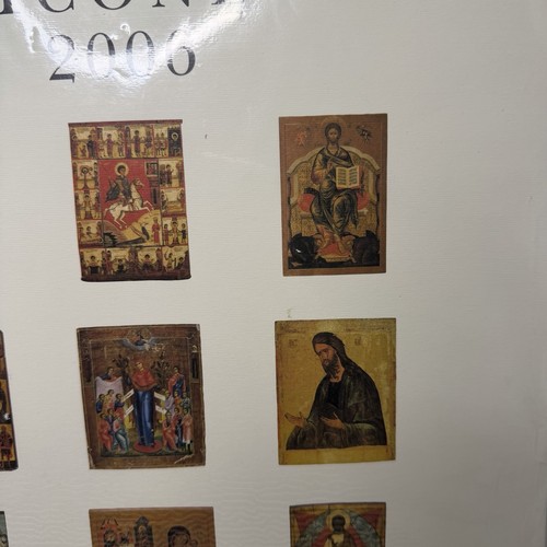 Cavallini & Co "Icone" 2006 Wall Calendar Nineteenth Century Art 19"x 13.5" - Picture 4 of 11