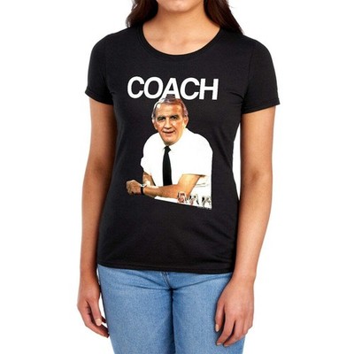 Cheers Coach Licensed Women's T-Shirt Regular Fit LG