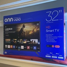 ONN Powered by Vizio 32" LED HD Smart TV 720p Apple AirPlay HDMI Flat Screen